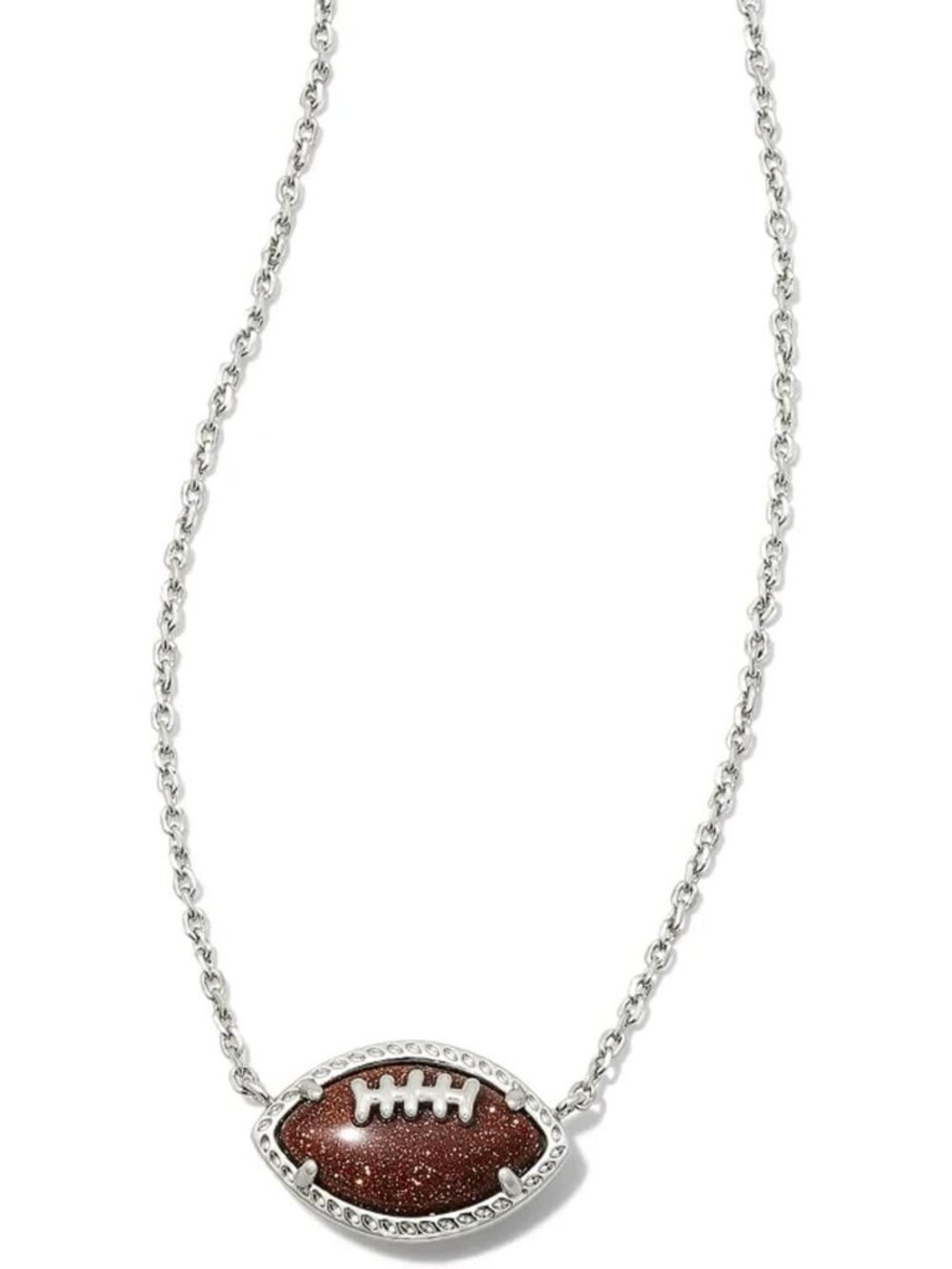 Stylish Football Short Pendant Necklace - Trendy Women's Fashion Jewelry
